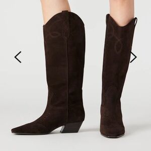 Steve Madden Dollie Brown Suede